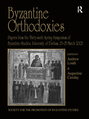 cover image of Byzantine Orthodoxies